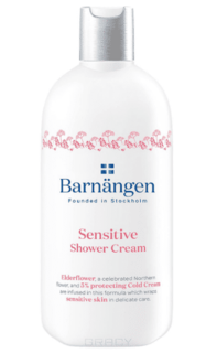 Barnangen - Крем-гель для душа для чувствительной кожи, 400 мл