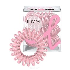 Invisibobble - Резинка для волос прозрачный розовый Pink Power (3 шт.)