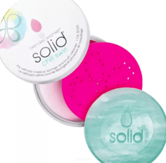 BeautyBlender - Твердое мыло для очистки спонжей Beautyblender Blendercleanser Solid Chill Swirl мятно-белое, 30 гр