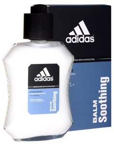 Adidas - Успокаивающий бальзам после бритья Skin Care, 100 мл