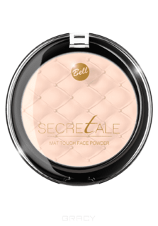 Bell - Пудра матирующая фиксирующая макияж Secretale Mat Touch Face Powder, (4 тона)
