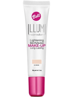 Bell - Флюид суперстойкий корректирующий и придающий сияние Illumi Lightening Skin Perfection Make-up, (4 тона)