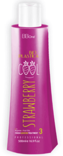 BB One - Несмываемая маска BioPlastica Fcool Strawberry pH=3,5 Шаг 3