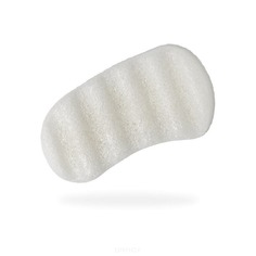 The Konjac Sponge Co - Спонж для мытья тела экстра-большой Big Body Buffer Pure White