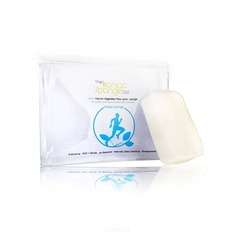 The Konjac Sponge Co - Спонж для спортзала Sports Blue (в водонепроницаемой косметичке)