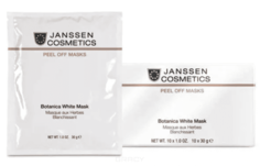 Janssen - Осветляющая моделирующая маска Botanical White Mask, 30 гр