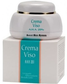 Sweet Skin System - Крем для лица Crema Viso AHA 20%, 50 мл