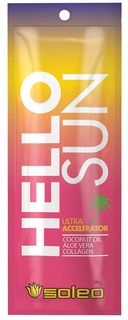 Soleo - Крем - ускоритель для загара с маслом какао Hello Sun