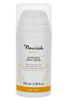 Nourish - Питательный крем для тела, для сухой кожи Nourish Protect Body Cream, 100 мл