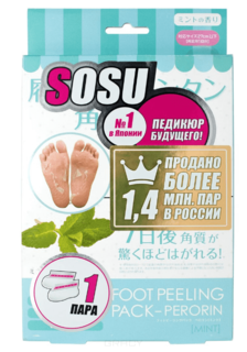 Sosu - Носочки для педикюра с ароматом мяты