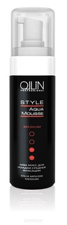 OLLIN Professional - Аква мусс для укладки средней фиксации Aqua Mousse Medium, 150 мл