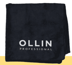 OLLIN Professional - Полотенце из микрофибры 45х90см чёрное (2 вида)