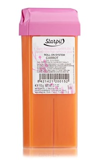 Starpil - Воск в картридже Морковь для коротких и жестких волос, 110 гр