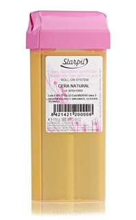 Starpil - Воск в картридже Натуральный для тонких и ослабленных волос, 110 гр