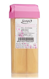 Starpil - Воск в картридже Золотой для средних и жестких волос, 110 гр