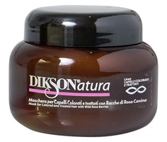 Dikson - Маска с ягодами красного шиповника для окрашенных волос Natura Mask per capelli color with Rose Hips, 250 мл