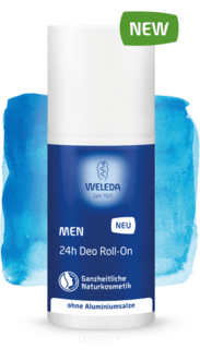 Weleda - Мужской дезодорант 24 часа Roll-On, 50 мл