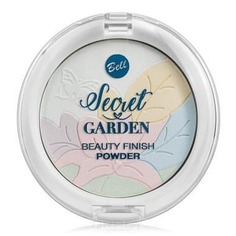 Bell - Пудра многоцветная корректирующая декоративная Secret Garden Beauty Finish Powder