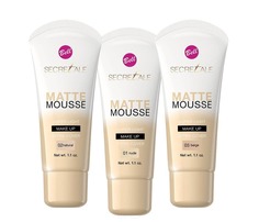 Bell - Крем-мусс тональный матирующий Secretale Matte Mousse, (4 тона)