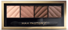 Max Factor - Тени для век и пудра для бровей Smokey Eye Matte Drama Kit 2 в 1, (4 оттенка)