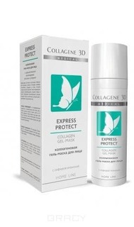 Collagene 3D - Гель-маска Express Protect с софорой японской, 30 мл