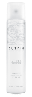 Cutrin - Лак сильной фиксации без отдушки Vieno Sensitive Hairspray Strong, 300 мл