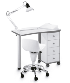 Artecno - Маникюрный стол с одной тумбой Table Manicure (белый)