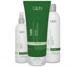 OLLIN Professional - Набор для восстановления структуры волос (шампунь, маска, сыворотка)