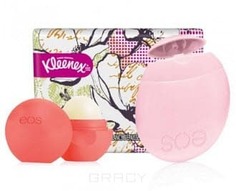 EOS - Набор Kleenex 2016 Spring Lip Balm Pack
