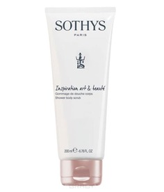 Sothys - Набор к 8 марта №5 по телу: Скраб-гель для душа с голубым ирисом Shower Body Scrub, 200 мл + Деликатное молочко для тела с водной лилией Tender Body Lotion, 200 мл