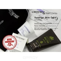 La Biosthetique - Набор для мужчин к 23 февраля Synergy Skin Care, 50/125 мл + 1 патч