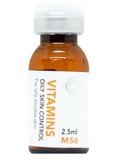 Intomedi - Биопептон активный концентрат для жирной и проблемной кожи Vitamins Oily Skin Control MS6-1, 2,5 мл