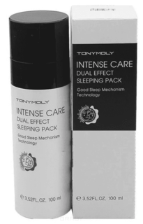 Tony Moly - Ночная отбеливающая маска для лица Intense Care Dual Effect Sleeping Pack, 100 мл