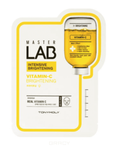 Tony Moly - Маска отбеливающая на основе витамина С Master Lab Vitamin C Brightening Mask Sheet, 19 мл