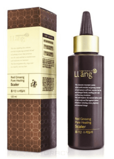 LLang - Восстанавливающий тоник для волос с красным женьшенем Red Ginseng Pure Healing Hair Scaler, 120 мл