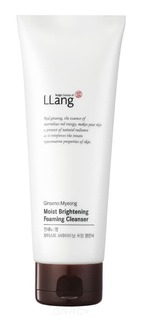 LLang - Пенка очищающая и увлажняющая с экстрактом женьшеня Ginseno: Myeong Moist Brightening Foaming Cleanser, 150 мл