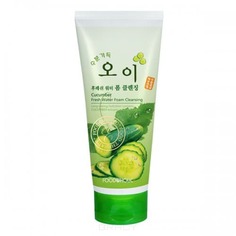 FoodaHolic - Пенка для умывания с экстрактом огурца Cucumber Fresh Water Foam Cleansing, 180 мл