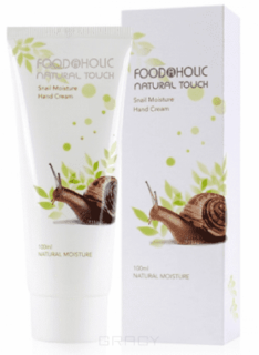 FoodaHolic - Крем для рук с Муцином Улитки Snail Moisture Hand Cream, 100 мл