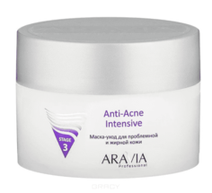 Aravia - Маска-уход для проблемной и жирной кожи Anti-Acne Intensive, 150 мл