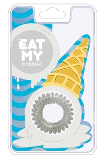 Eat My Bobbles - Резинки для волос в цвете «Лёд» Icicle, 3 шт