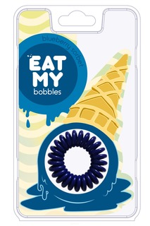 Eat My Bobbles - Резинки для волос в цвете «Голубичный сорбет» Blueberry sorbet, 3 шт
