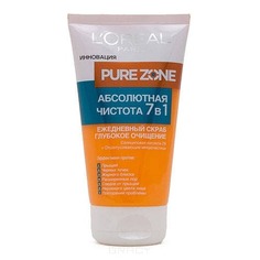 L&apos;Oreal - Скраб Pure Zone Абсолютная чистота 7в1 для ежедневного применения, 150 мл