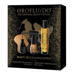 Orofluido - Подарочный набор (эликсир 50 мл + лаки для ногтей)