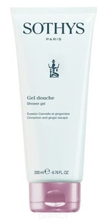 Sothys - Гель для душа с корицей и имбирем 200 мл