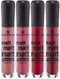 Essence - Матовый блеск для губ Matt Matt Matt Lipgloss (8 тонов)