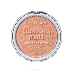 Essence - Пудра компактная Luminous matt bronzing powder 01 бронзирующая