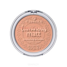 Essence - Пудра компактная Luminous matt bronzing powder 01 бронзирующая