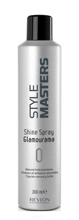 Revlon - Спрей естественная фиксация и ультра блеск Shine spray glamourama, 300 мл