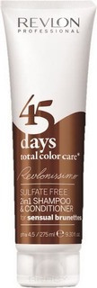 Revlon - Шампунь-кондиционер для темных оттенков Sensual Brunettes Color Care, 275 мл