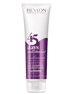 Revlon - Шампунь-кондиционер для пепельных блондированных оттенков Ice Blondes Color Care, 275 мл